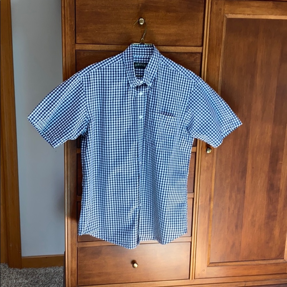 Summer weight button down shirt